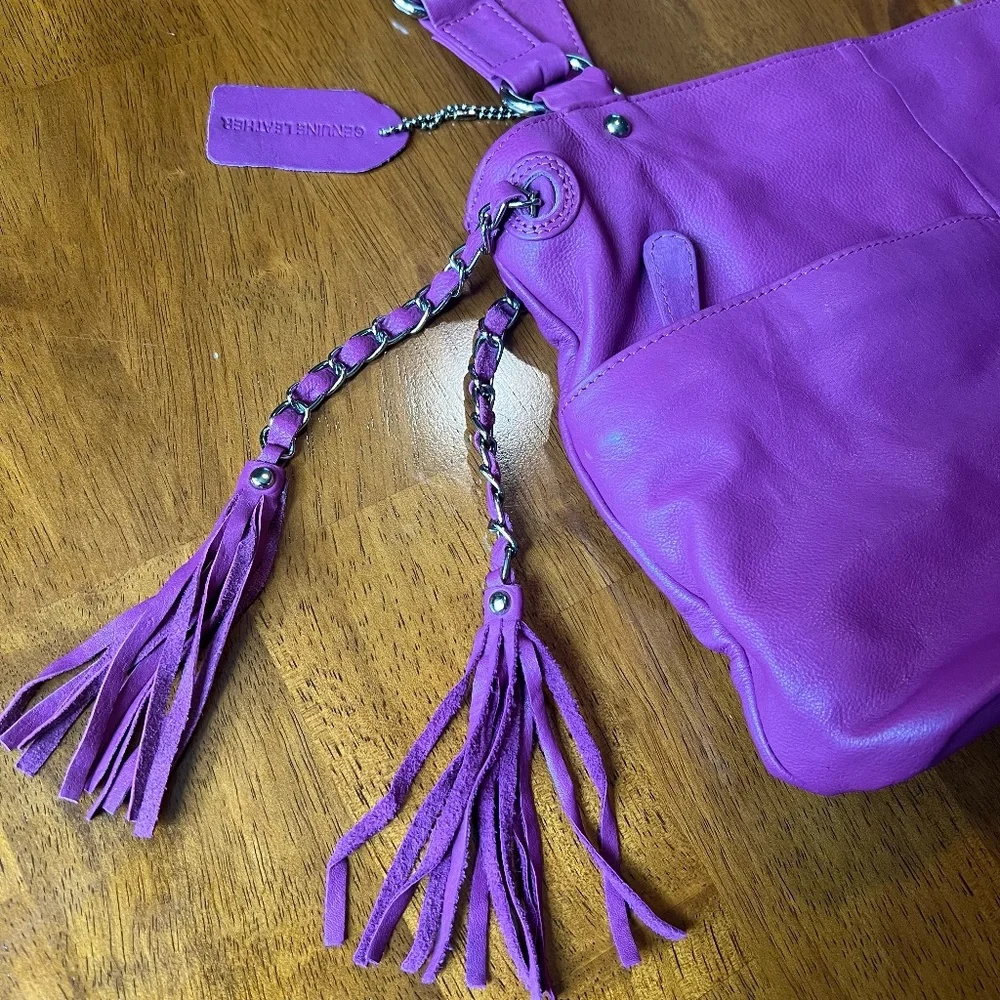 Great American Leather Works Hobo-Style/Y2K Shoulder Bag - Picture 3 of 16